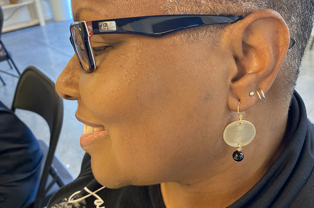 THURSDAY, September 19th • Black Onyx and Brass Earrings Workshop