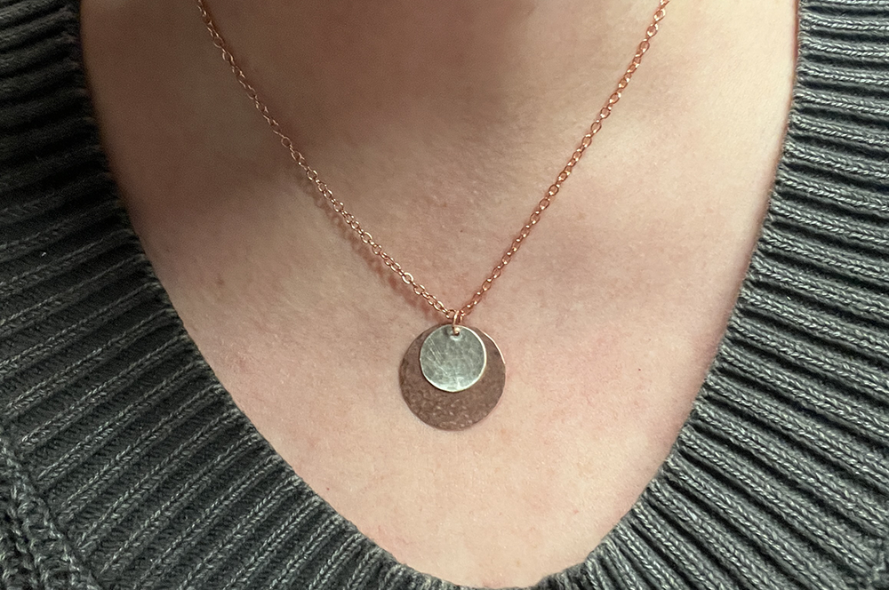 SUNDAY, September 8th • Copper and Sterling Silver Necklace Workshop