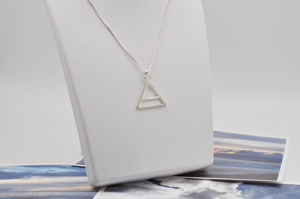 Air Element Necklace in Sterling Silver